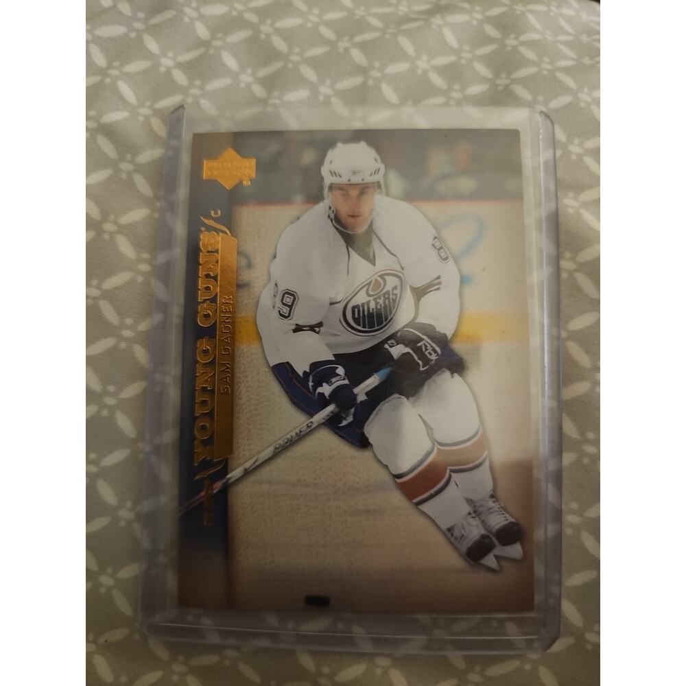 Sam Gagner 2007-08 Upper Deck Series 1 Young Guns #218 - Rookie Edmonton Oilers